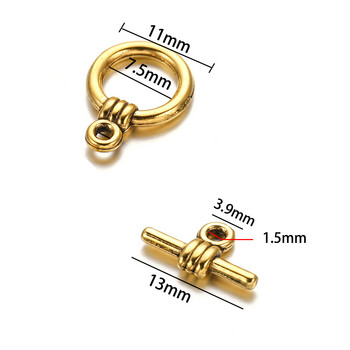 20 комплекта/лот метални OT превключващи закопчалки превключващи закопчалки куки съединители за Направи си сам изработка на бижута находки аксесоари консумативи гривна