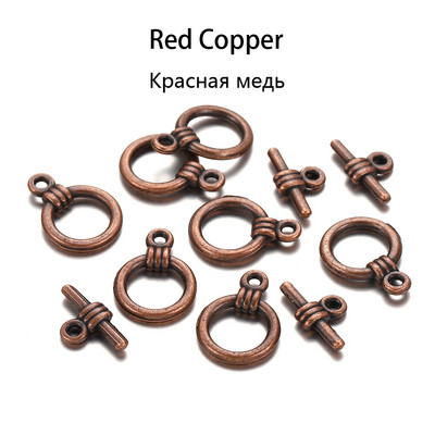 20 σετ/παρτίδα Μεταλλικά κουμπώματα εναλλαγής OT Κουμπώματα εναλλαγής άγκιστρα Σύνδεσμοι για DIY κοσμήματα Κατασκευή ευρήματα Αξεσουάρ Προμήθειες Βραχιόλι