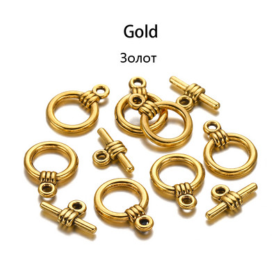 20 σετ/παρτίδα Μεταλλικά κουμπώματα εναλλαγής OT Κουμπώματα εναλλαγής άγκιστρα Σύνδεσμοι για DIY κοσμήματα Κατασκευή ευρήματα Αξεσουάρ Προμήθειες Βραχιόλι