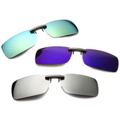 Lentile TAC detașabile Ochelari de soare UV400 pentru conducere, metal polarizați, ochelari de soare Ochelari de protecție pentru șofer de mașină Ochelari de vedere nocturnă