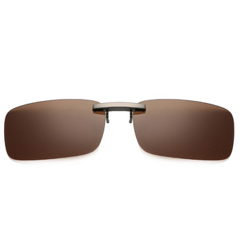 Αποσπώμενος φακός TAC Driving Metal Polarized Clip σε γυαλιά ηλίου UV400 Γυαλιά οδήγησης αυτοκινήτου Γυαλιά νυχτερινής όρασης