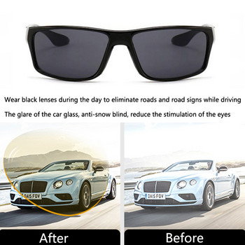 Очила за шофьор за нощно виждане Слънчеви очила Очила за шофиране на кола UV защита Поляризирани слънчеви очила Очила