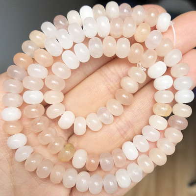 Naturaalsed Rondelle kivist helmed Abakuse kvartsahhaaadid Labradoriit Lapis Lazuli lahtised helmed käsitsi valmistatud ehete käevõru DIY valmistamiseks