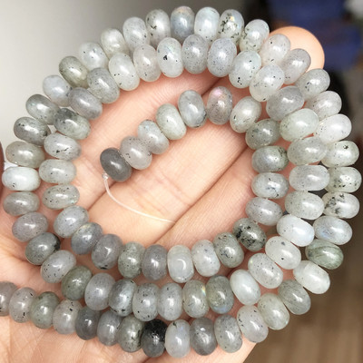 Naturaalsed Rondelle kivist helmed Abakuse kvartsahhaaadid Labradoriit Lapis Lazuli lahtised helmed käsitsi valmistatud ehete käevõru DIY valmistamiseks