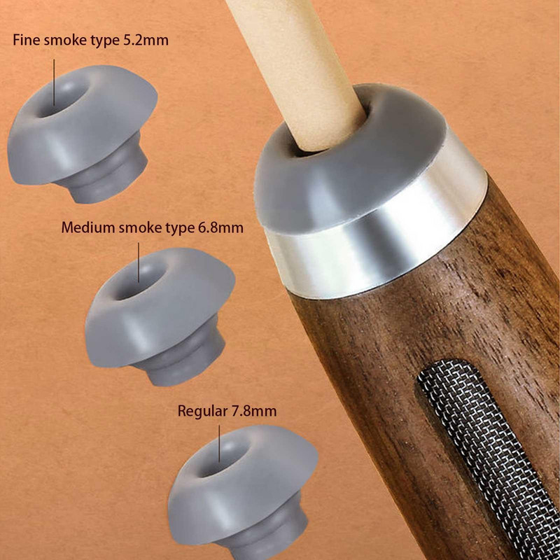 Mini scrumiere portabile Anti funingine care zboară capac pentru țigări Suport țigară din lemn de nuc Organizator de scrumieră pentru conducerea mașinii Scrumieră F2R5