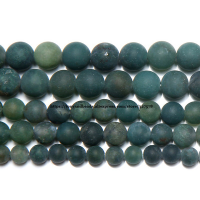 Piatră naturală Mat Ochi de tigru Agat Jasp Turcoaz Mărgele libere rotunde 15" șuvițe 6 8 10 MM Dimensiune alegere