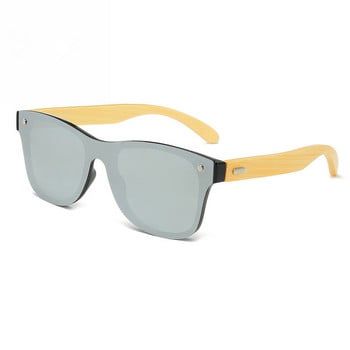 Φυσικά ξύλινα ανδρικά γυαλιά ηλίου Polarized Fashion Driver Goggles Original Wood Oculos de sol masculino