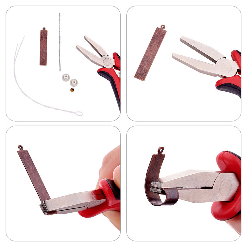pandahall ékszer fogó szerszámok orrhuzal vágás orrfogó polírozás ékszerekhez barkács készítés kézzel készített kiegészítő eszköz F85