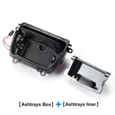 Νέα Μαύρη Πλαστική Κεντρική Κονσόλα Τασάκι Συναρμολόγησης Κουτί για Bmw 5 Series F10 F11 F18 51169206347