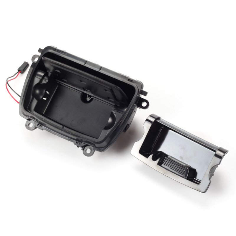 Νέα Μαύρη Πλαστική Κεντρική Κονσόλα Τασάκι Συναρμολόγησης Κουτί για Bmw 5 Series F10 F11 F18 51169206347