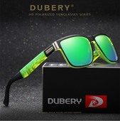 DUBERY Polarizētas Saulesbrilles Vīriešu Driving Shades Vīriešu Saulesbrilles Vīriešiem Retro Lēti Luksusa Zīmols Designer Oculos