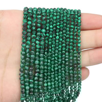 2 3 4 mm-es természetes kővel csiszolt kék zafír kis derék mag Kerek gyöngyök ékszerkészítéshez barkácsolás karkötő nyaklánc kiegészítők