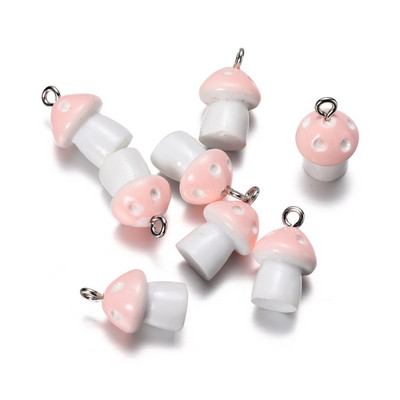 10Pcs/Lot 11x18mm gljiva privjesci privjesci DIY nalazi privjesak za ključeve narukvice privjesak za ogrlicu pribor za izradu nakita