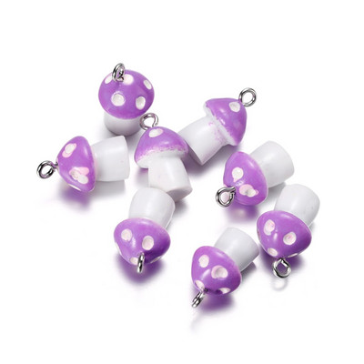 10Pcs/Lot 11x18mm gljiva privjesci privjesci DIY nalazi privjesak za ključeve narukvice privjesak za ogrlicu pribor za izradu nakita