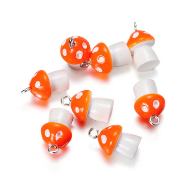 10Pcs/Lot 11x18mm gljiva privjesci privjesci DIY nalazi privjesak za ključeve narukvice privjesak za ogrlicu pribor za izradu nakita