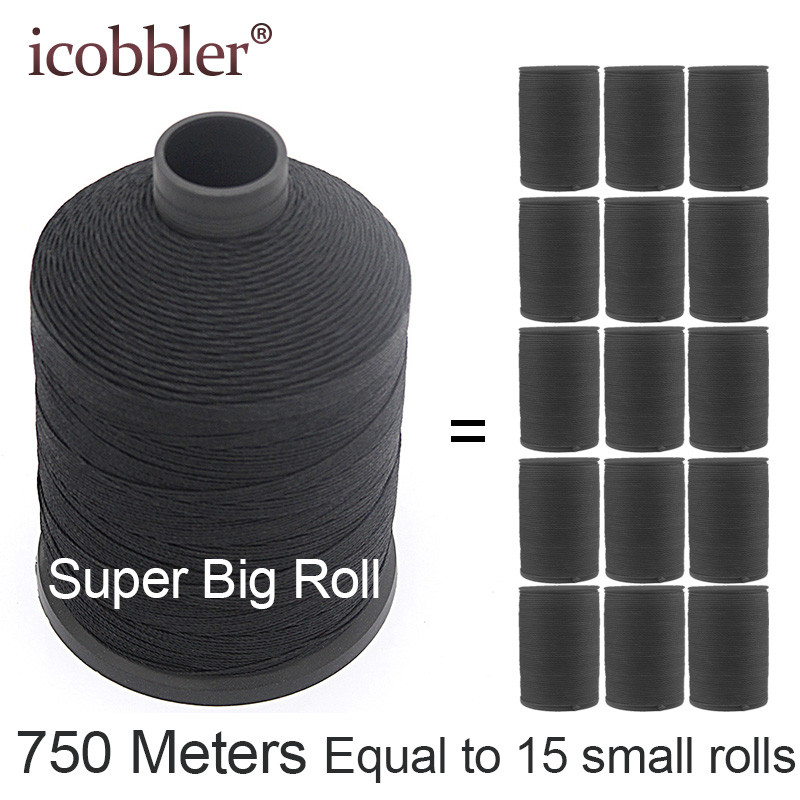 Siuvimo įrankių rinkinys Didelis 0,8 mm apvalus vaškuotas siūlas ir įvairios ylos, skirtos odiniams batsiuvio batams, krepšiams, susiuvimo taisymui, prasiskverbiamam padui