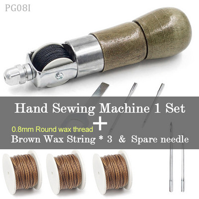 Instrument de piele Artizanat profesionist Cusut cusut consumabile conuri, reparare Instrument de cusătură plată DIY Artizanat din piele Țesătură grea, pânză, pantofi
