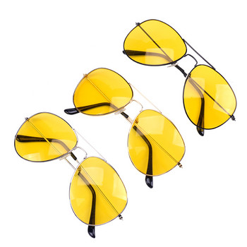 1PC Goggles Anti Polarized Sunglasses Copper Alloy Drivers Night Vision Goggles Polarized Driving Glasses Αξεσουάρ αυτοκινήτου