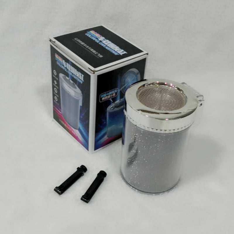 Autós hamutartó LED lámpával cigaretta szivar hamutartó tartály hamutartó gázpalack füstpohártartó tároló pohár autós kellékek