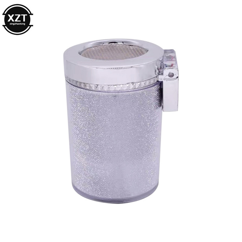 Auto tuhatoos LED-valgusega sigari tuhatoosiga auto värviline lahe tuhatoos sigaretitopsi hoidja hoiutopsi autotarbed