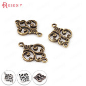 (31704)50 bucăți 16*13 mm stil antic din aliaj de zinc modelare farmece Connect Charms Diy bijuterii descoperiri Accesorii en-gros