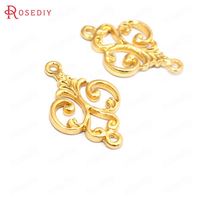 (31704)50 bucăți 16*13 mm stil antic din aliaj de zinc modelare farmece Connect Charms Diy bijuterii descoperiri Accesorii en-gros