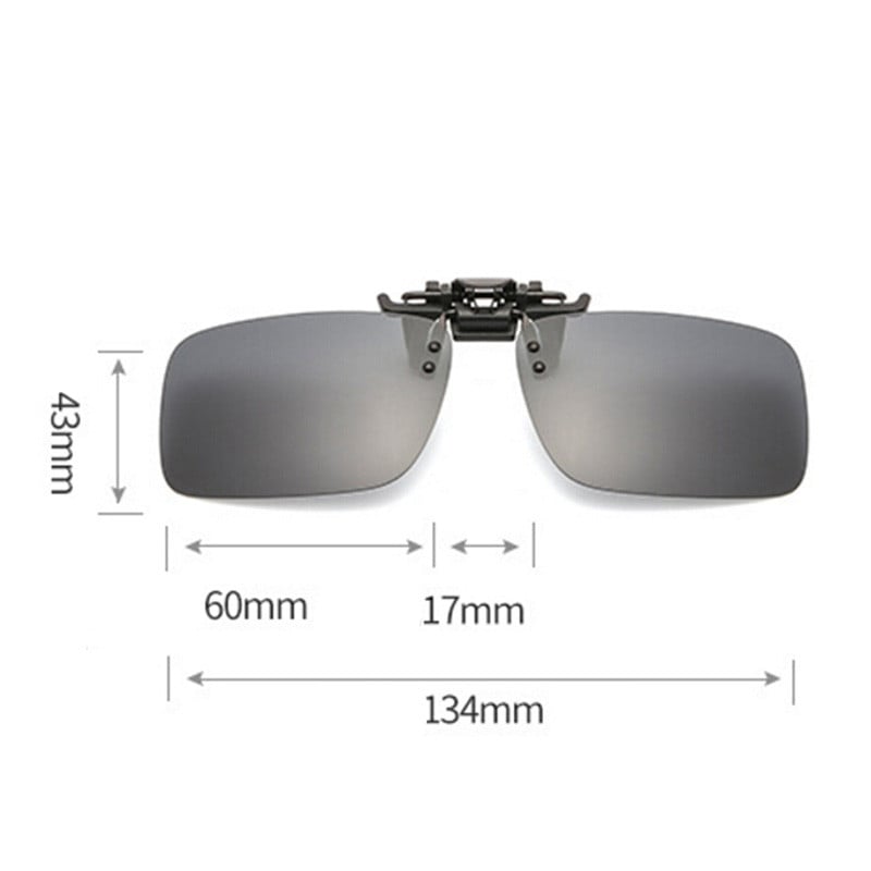 1 τμχ Νέο Polarized Clip Κλιπ γυαλιών ηλίου Myopia Fashion Κλιπ προστασίας από υπεριώδη ακτινοβολία