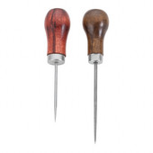 1 buc. Instrument de cusut Awl Ac oțel Mâner din lemn de secoi Piercing Îmbrăcăminte din piele Hârtie Artizanat Cusătură Punct DIY Repararea pantofilor Legături