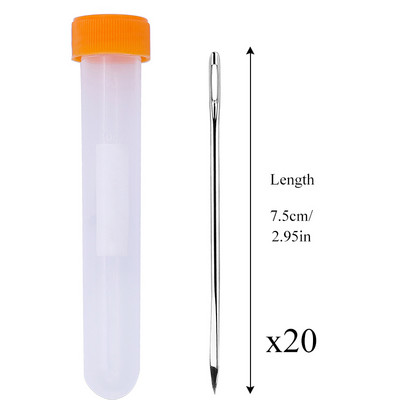 Roostevabast terasest nahast õmblusnõel DIY kolmnurksete nõelte käsitsi õmblemise tööriist vaipade jaoks Lõuendi naha õmblusnõel