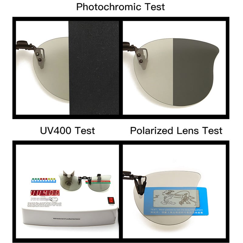 Κλιπ μόδας σε Polarized γυαλιά ηλίου Γυναικείος οδηγός Κλιπ νυχτερινής όρασης Φακοί Myopia Glasses Κάλυμμα Γυαλιά UV400 10 χρώματα