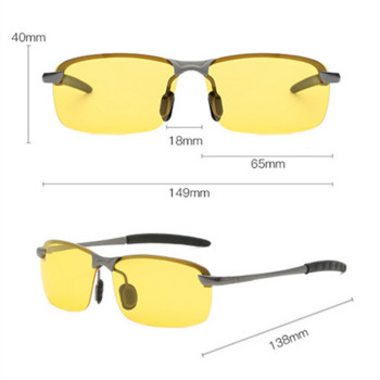 Ανδρικά γυαλιά νυχτερινής όρασης Γυναικεία πολωμένα γυαλιά ηλίου Κίτρινο φακό αντιθαμβωτικό γυαλιά νυχτερινής οδήγησης Γυαλιά ηλίου UV400
