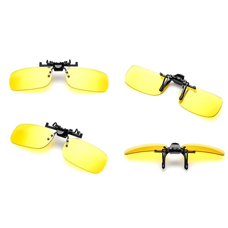 Automobiliams ir motociklams prisegamas poliarizuotas dieninio ir naktinio matymo atverčiamas lęšis vairavimo akiniai nuo akinimo UV akiniai nuo saulės akinių priedai