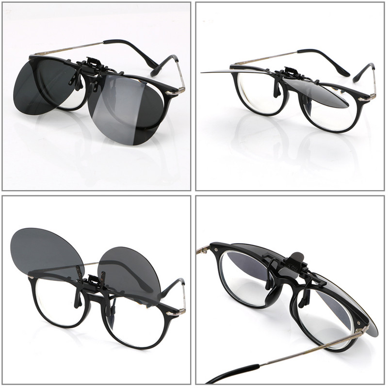 Polarized Sun Glasses Driver Goggles Car Driving Night Vision Lens Clip on γυαλιά ηλίου Anti-UVA UVB για άνδρες γυναίκες