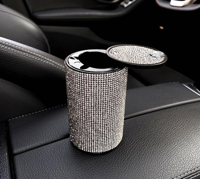 2019. gada karstie radošie metāla pelnu trauki, sakausējums ar vāku, grozāms turētājs cigarešu dūmu krūze, pārnēsājami automašīnu automašīnu smēķētāju krūzes piederumi