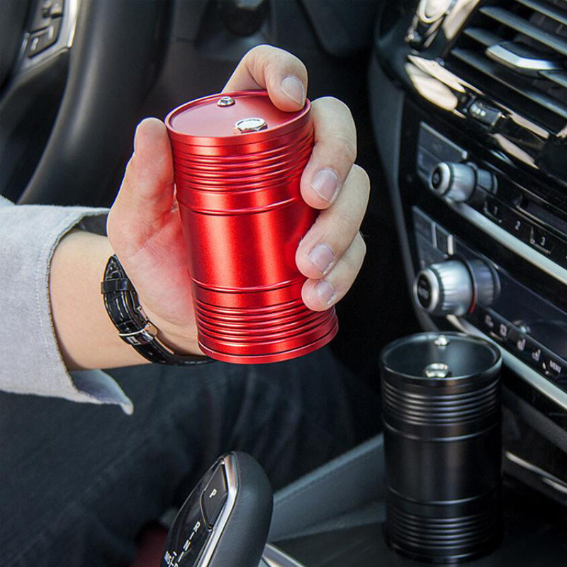 2019 Scrumiere pentru mașină din metal, creative, fierbinte, din aliaj, cu capac, suport rotativ, pahar pentru fum de țigară, accesorii portabile pentru pahare pentru fumători