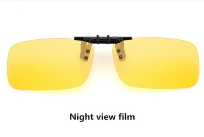 UV400 štipaljke za leće na sunčanim naočalama Leće za noćnu vožnju Sunčane naočale s hladnim polariziranim zrcalnim muškim anti-UVA za muškarce Žene Descr