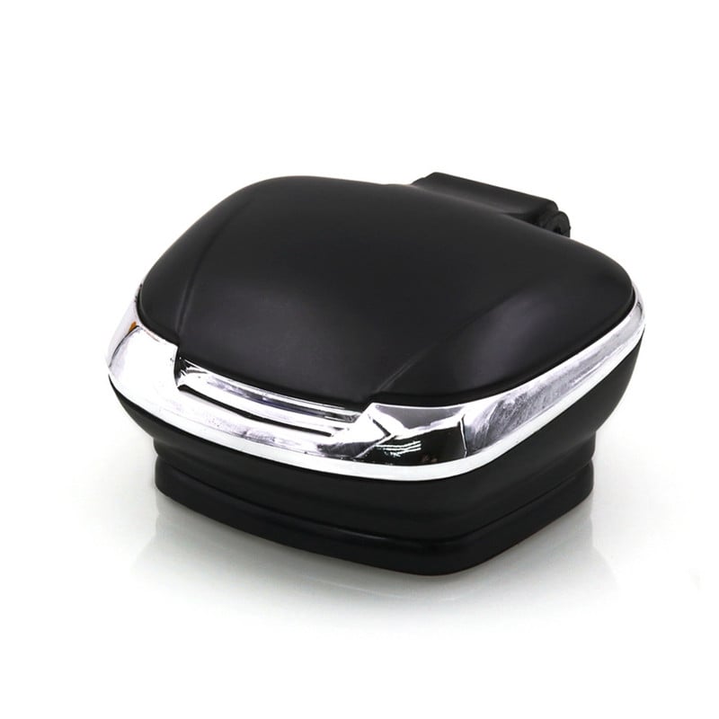 Autós hamutartó LED-lámpákkal Személyre szabott autós hamutartó Innovatív, hordozható hamutartó autóipari belső tér