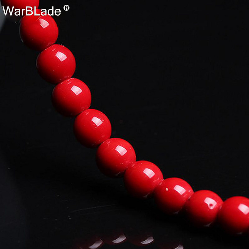 Mărgele de corali roșii din piatră naturală de înaltă calitate Mărgele rotunde libere 4mm 6mm 8mm 10mm 12mm 14mm pentru realizarea de bijuterii, colier, brățară DIY