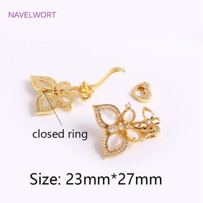 Blizgantys cirkonio perlų užsegimai, lapų / plunksnų / drugelio formos jungtys, „pasidaryk pats“ perlų papuošalų kūrimas