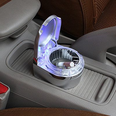 Ashtrays With Lids Car Ashtray With Led Lights Car Ashtray Personality Innovative Ashtray Automotive Interior Accessories