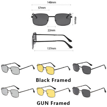 Фотохромни слънчеви очила Мъжки поляризирани шофиращи хамелеонови очила Мъжки Слънчеви очила за промяна на цвета Ден Нощно виждане Сгъваеми очила