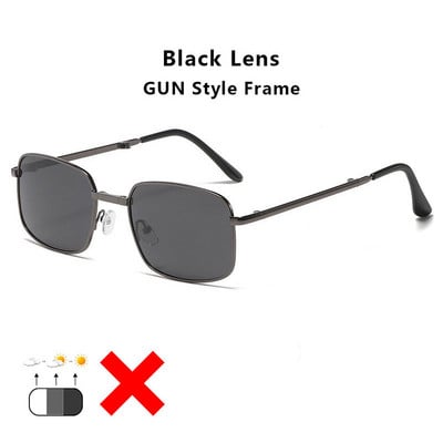 Fotokróm napszemüvegek Férfi Polarizált Vezető Kaméleon Szemüvegek Férfi Változó Színű Napszemüvegek Nappali Éjjellátó Összecsukható szemüvegek