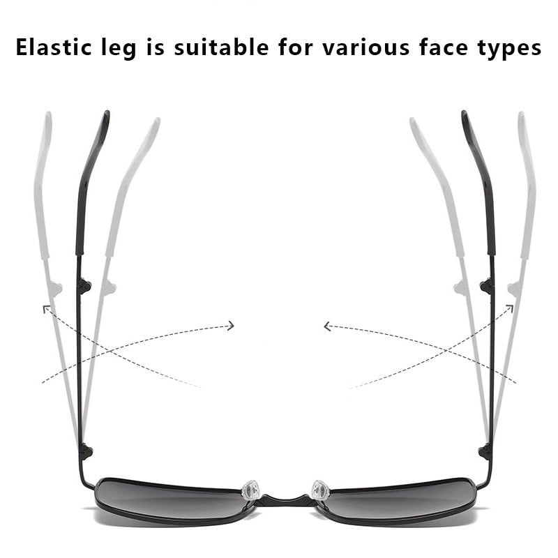 Fotokróm napszemüvegek Férfi Polarizált Vezető Kaméleon Szemüvegek Férfi Változó Színű Napszemüvegek Nappali Éjjellátó Összecsukható szemüvegek