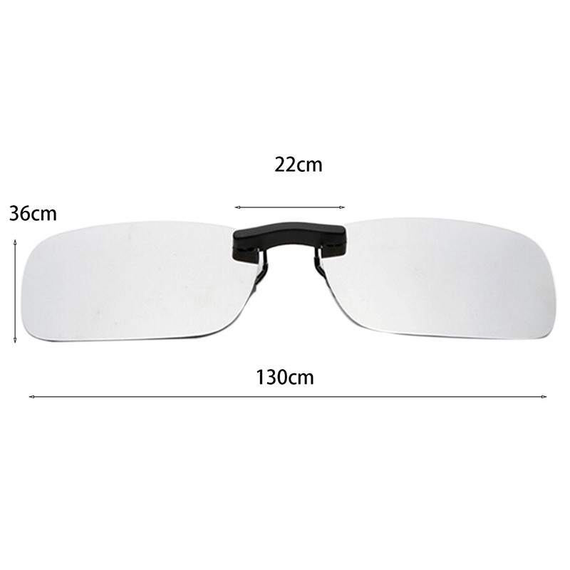 Unisex Polarized Clip On Driving Glasses Sunglasses Day Vision UV400 Lens Driving Night Vision Riding Glasses Sunglasses 1pc