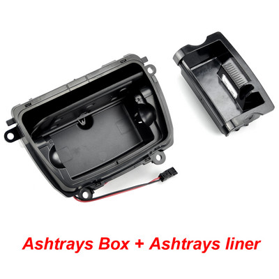 Fekete műanyag középkonzol hamutartó összeszerelő doboz Bmw 5 sorozathoz F10 F11 F18 51169206347