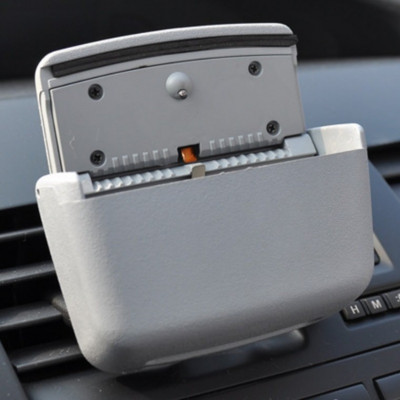 Automobilių priedai Nešiojami LED šviesūs automobilio peleninė juoda automobilio oro išleidimo angos laikymo dėžutė Universalus cigarečių cilindro laikiklis automobilio stilius