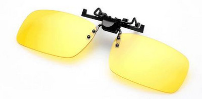 Automašīnas nakts drošības braukšanas briļļu saspraude Pretapžilbināšana vadītāja aizsargbrilles braukšanas nakts redzamības objektīva fiksators saulesbrillēm salona aksesuārs