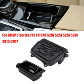 Pentru BMW Seria 5 F10 F11 F18 520i 525i 528i 530i 2010-2017 Scrumiere auto ABS Consolă centrală Capac cutie de asamblare scrumieră