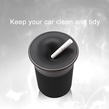 Smokefree Heat Not Burn Преносим прост автомобилен пепелник с лек автомобилен пепелник Пепелник с висока степен на забавяне на горенето за IQOS DUO Electronic