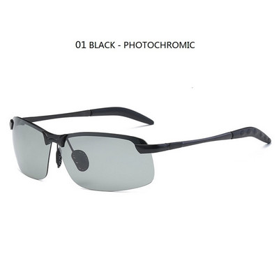 Φωτοχρωμικά ανδρικά γυαλιά ηλίου Polarized Driving Chameleon Γυαλιά Ανδρικά αλλαγή χρώματος Γυαλιά ηλίου Day Night Vision Γυαλιά οδηγού